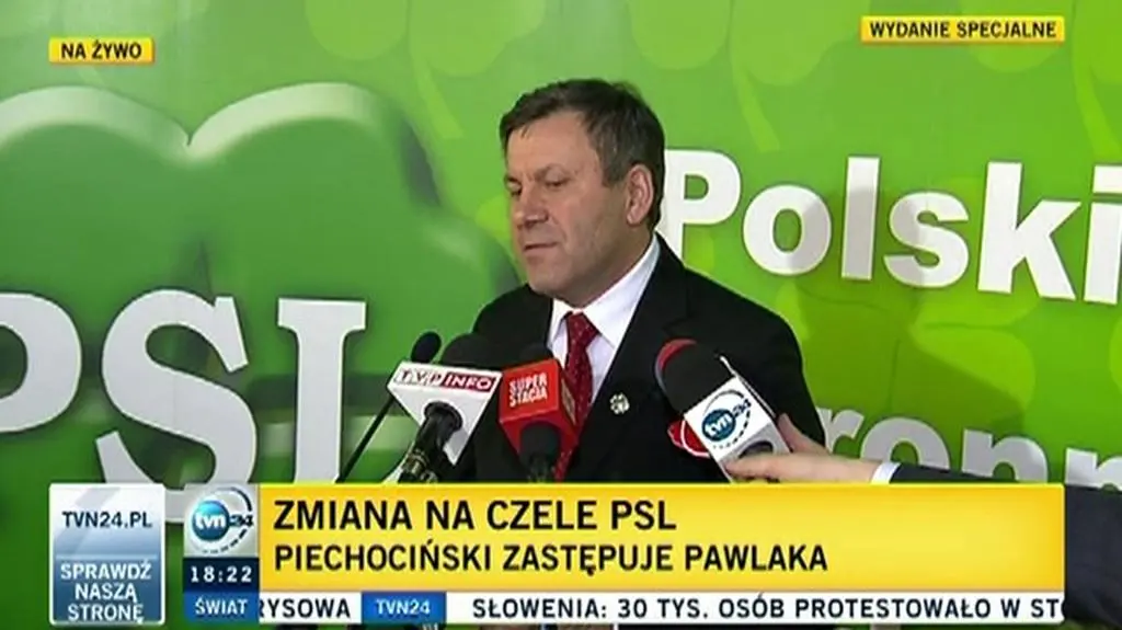 Konferencja Janusza Piechocińskiego