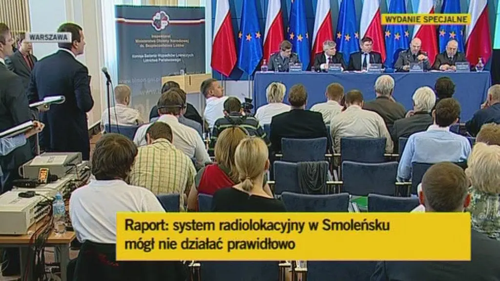 Konferencja komisji Jerzego Millera, cz. II (TVN24)