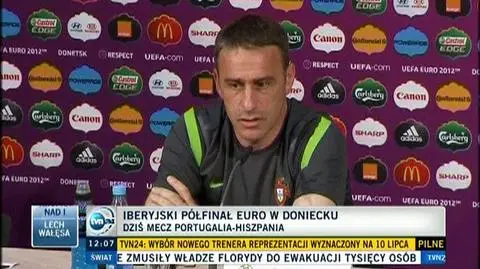 Konferencja prasowa Portugalczyków