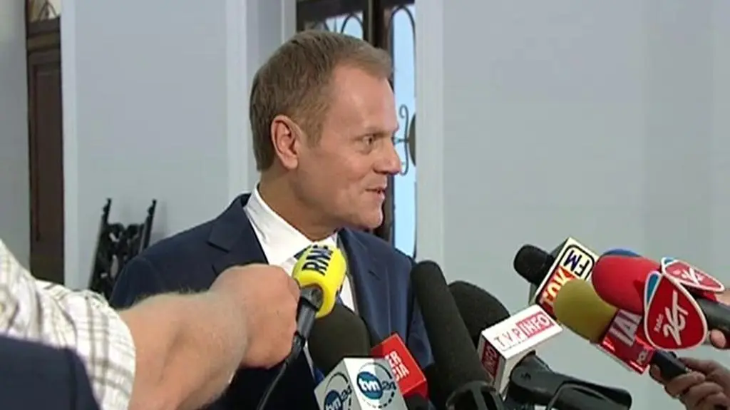 Konferencja premier Tuska w Sejmie