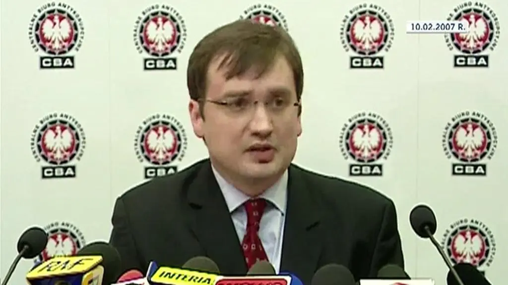 Konferencja Zbigniewa Ziobry i Mariusza Kamińskiego, 10.02.2007 r. 