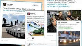 Konie trojańskie zmierzają na Ukrainę. Rosyjski konwój według internautów