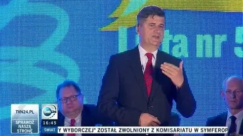Konwencja wyborcza koalicji Europa Plus Twój Ruch