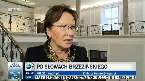 Kopacz: Nie można podpalać państwa 