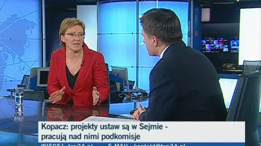 Kopacz: nie przyszłam śledzić rankingów