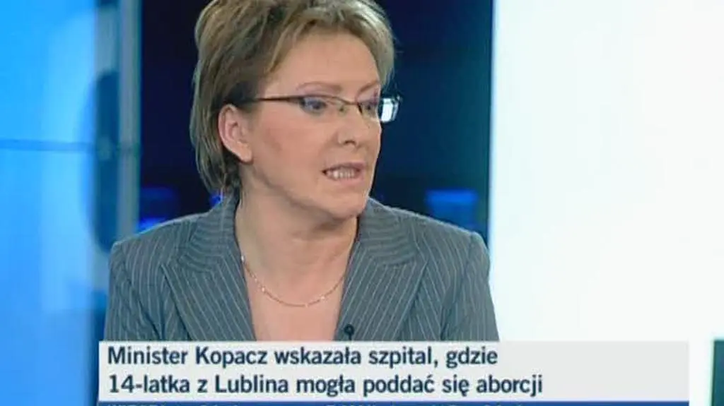 Kopacz: Tę decyzję musiałam podjąć