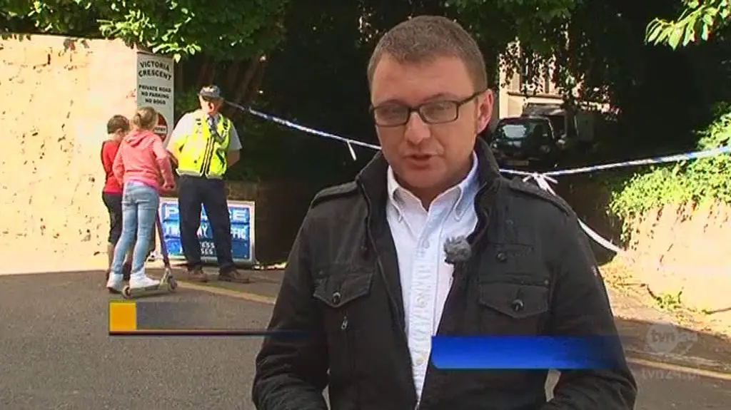Korespondent Faktów TVN Maciej Woroch (Fakty TVN)