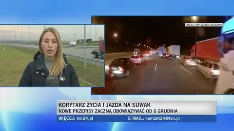 "Korytarz życia się rozjechał"
