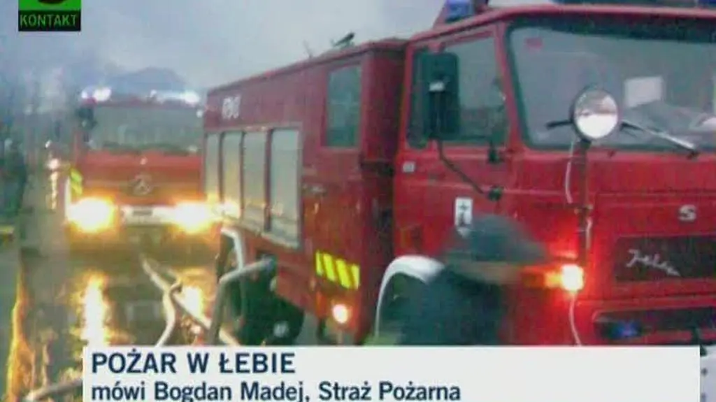 kpt Bogdan Madej, Straż Pożarna w Lęborku