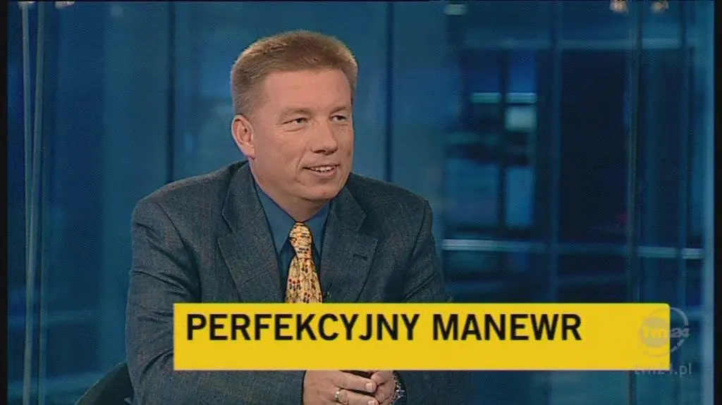 Kpt. Piotr Lipiński o pracy pilota