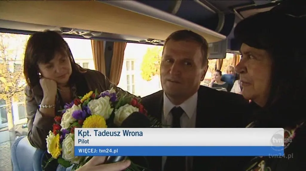 Kpt. Wrona o prezydenckim wyróżnieniu (TVN24)