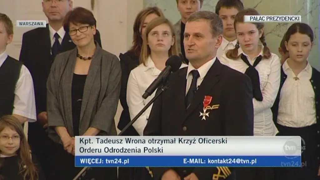 Kpt. Wrona podziękował załodze i służbom ratunkowym