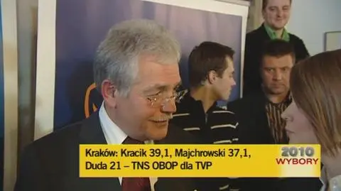 Kracik liczy na głosy Dudy (TVN24)