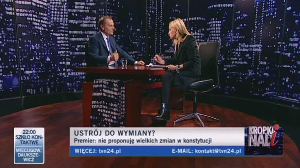 "Kropka nad i" cz. II - premier o relacjach z głową państwa, swoim kandydowaniu na prezydenta i Janie Krzysztofie Bieleckim
