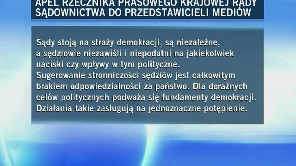KRS apeluje do mediów