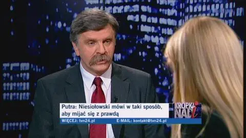 "Krytykuję premiera za spowolnione myślenie"