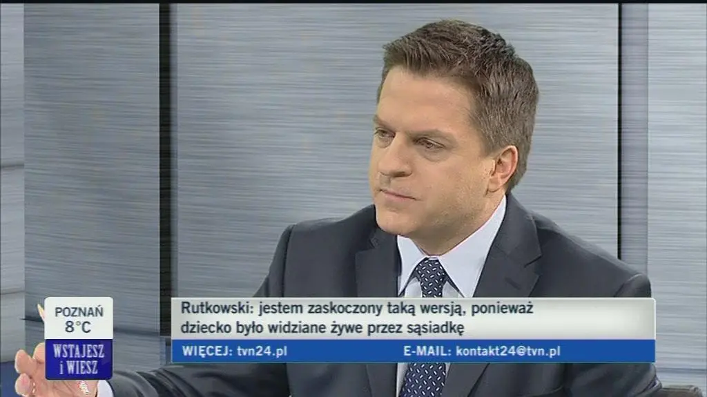 Krzysztof Rutkowski w programie Bogdana Rymanowskiego "Jeden na jeden"