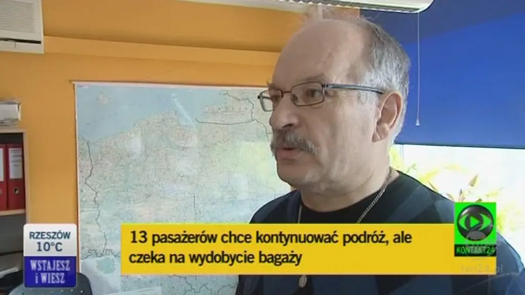 Krzysztof Stępień z Eurolines/TVN24