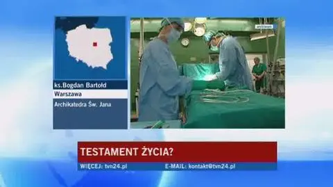Ks. Bogdan Bartold: Pewnych spraw nie da się załatwić katerczką