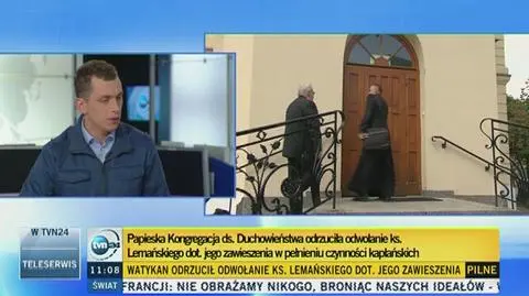 Ks. Lemański będzie się odwoływać
