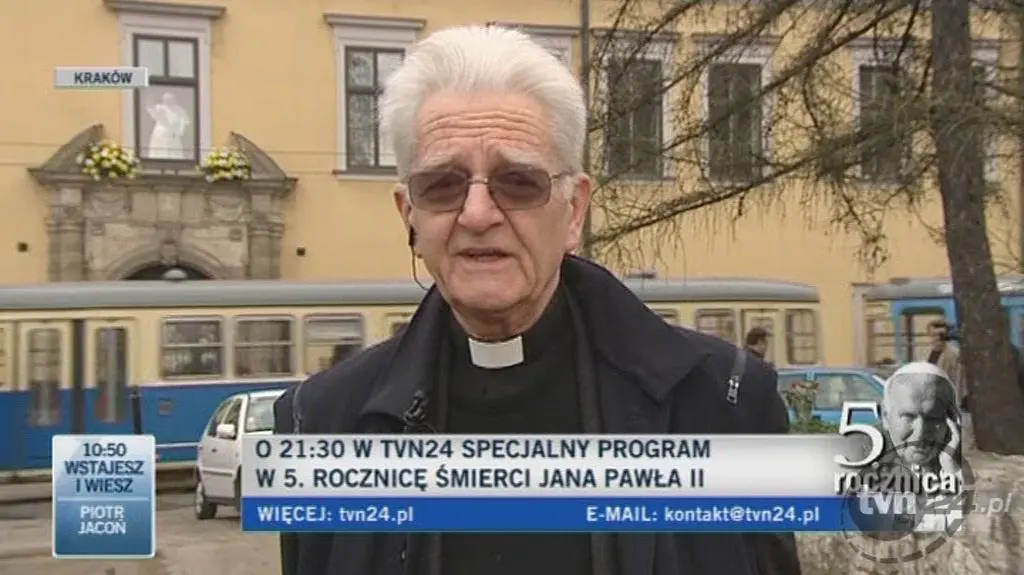 Ksiądz Adam Boniecki o Janie Pawle II (TVN24)
