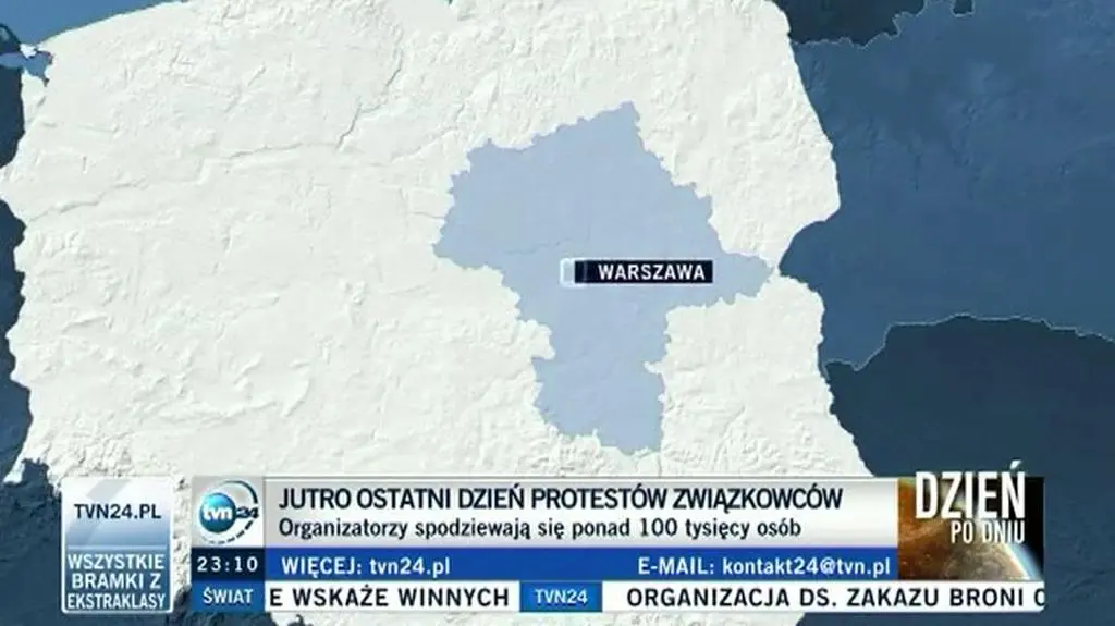 Kulminacyjna sobota w Warszawie?