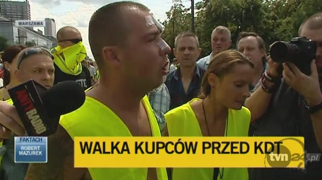 Kupcy blokują Marszałkowską