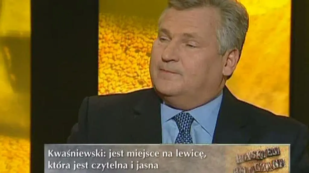 Kwaśniewski: nowa lewica w miejsce starej