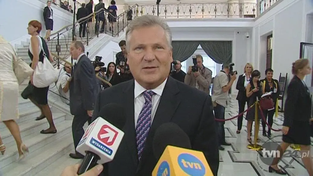 Kwaśniewski o zachowaniu Kaczyńskiego: niegodne