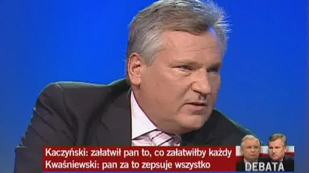 Kwaśniewski: Pan wierzy w fałszywe tezy