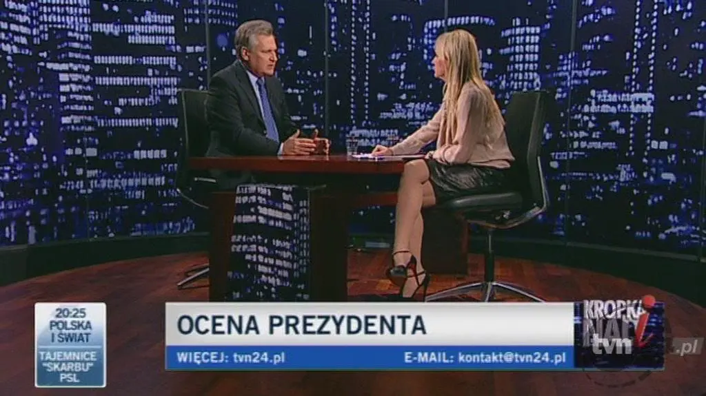 Kwaśniewski: Sondaże jakie są, takie są/TVN24