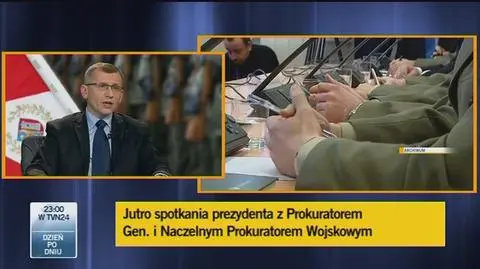 Kwiatkowski o procedurze odwołania Naczelnego Prokuratora Wojskowego