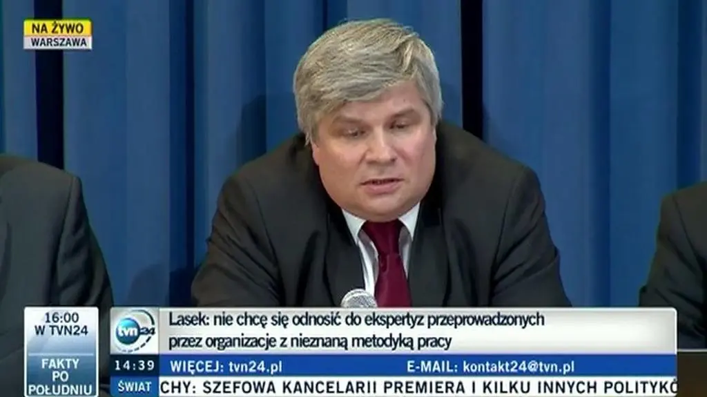 Lasek: nie zakładaliśmy z góry, że zapis był wiarygodny na 100 procent 