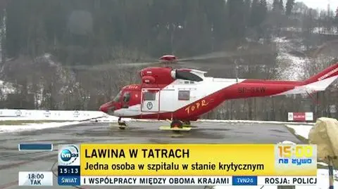 Lawina zeszła pod Świnicką Przełęczą
