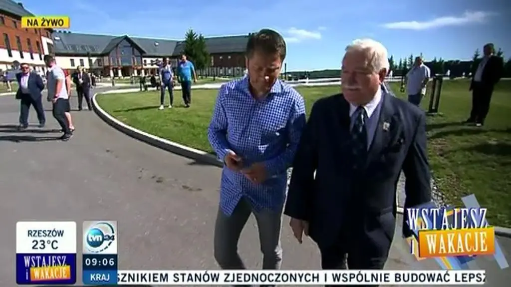 Lech Wałęsa o "wkurzonym Rakowskim"