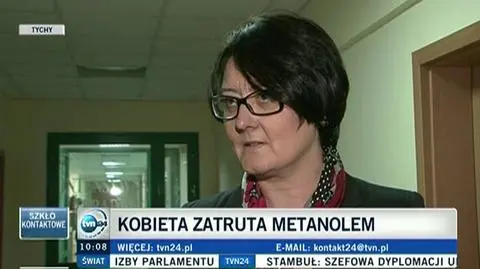 Lekarka o stanie 43-letniej kobiety zatrutej alkoholem: jest stabilny