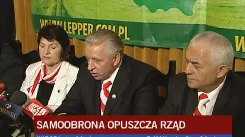 Lepper: Kaczyński wygrywa bitwy, a nie wojnę