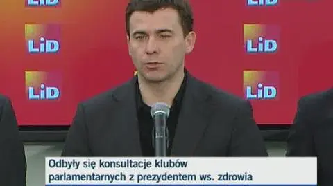 LiD: Prezydent przyjął naszą propozycję "okrągłego stołu"