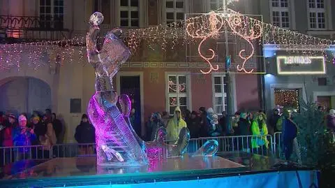 Lodowe arcydzieła na Starym Rynku