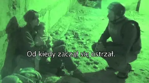 "Ludzie żyją od ostrzału do ostrzału"