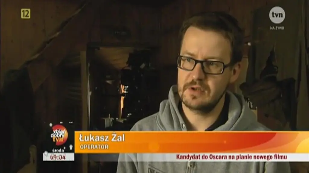 Łukasz Żal na planie nowego filmu Wojciecha Kasperskiego "Na granicy"