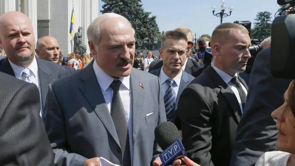 Łukasznko z Ukraińcami. "Krym jest częścią Ukrainy"
