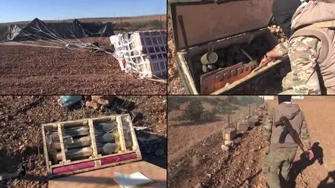 "Łup wojenny mudżahediów". Zrzuty dla Kurdów trafiły "w ręce wroga"