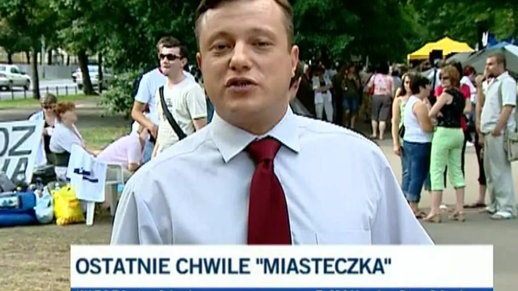 Maciej Knapik o ostatnich chwilach "Białego miasteczka"