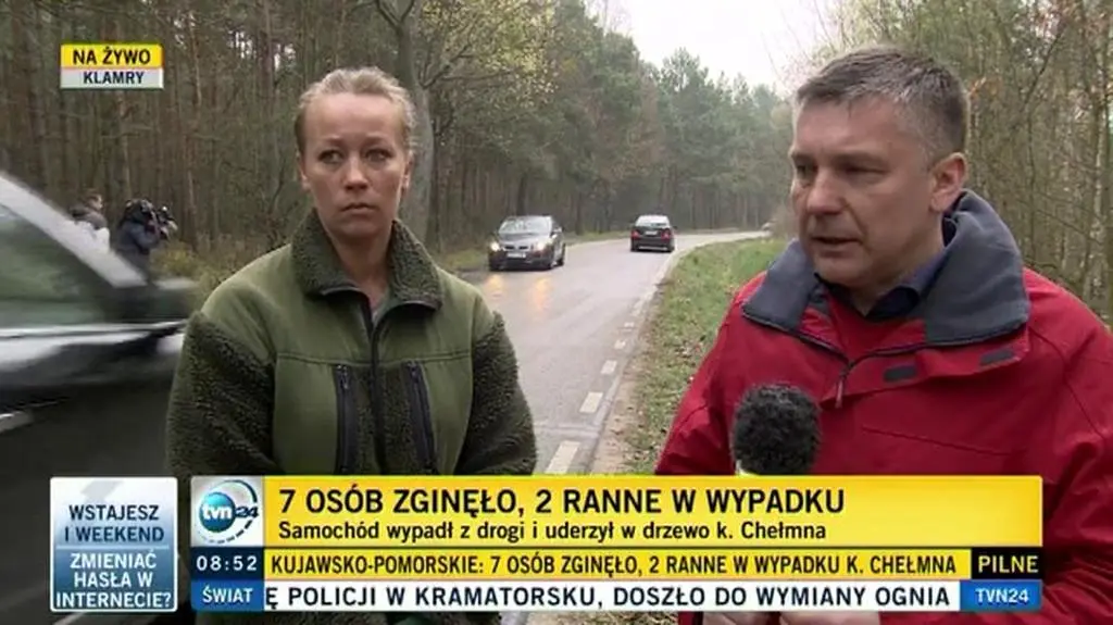 Magdalena Jaskóła-Arent była pierwsza na miejscu wypadku 