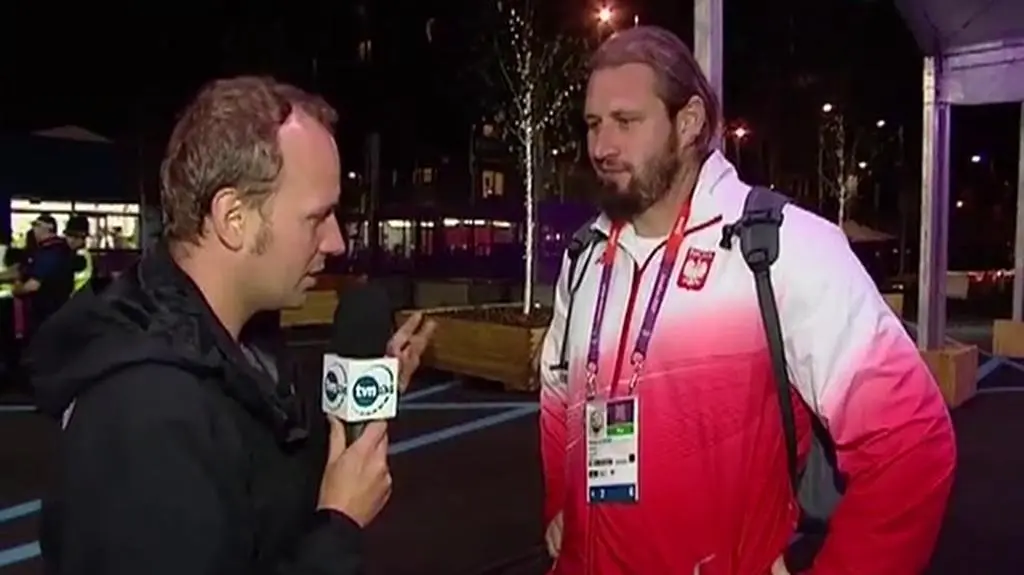 Majewski chce nauczyć się pływać 