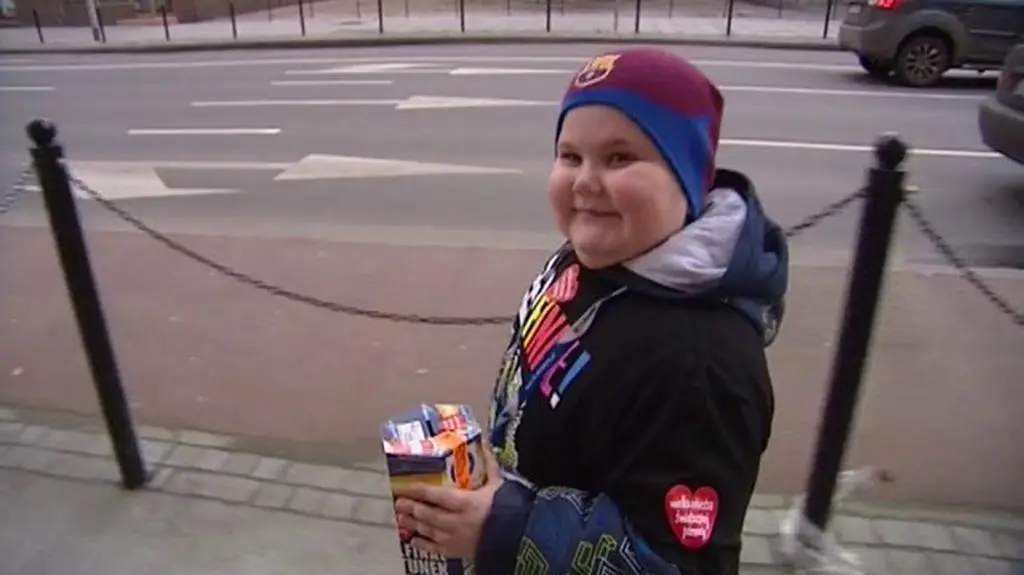Mały bohater WOŚP. "Dla mnie nie ma ratunku, dlatego pomagam"