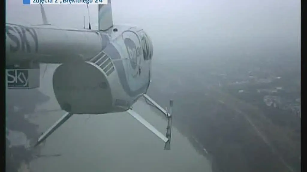 Manifestacja nauczycieli z ujęcia kamer "Błękitnego 24"