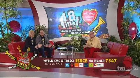 Marcin Wyrostek, laureat II edycji "Mam talent" zagrał hymn WOŚP