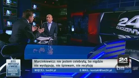 Marcinkiewicz o sesji zdjęciowej z Isabel